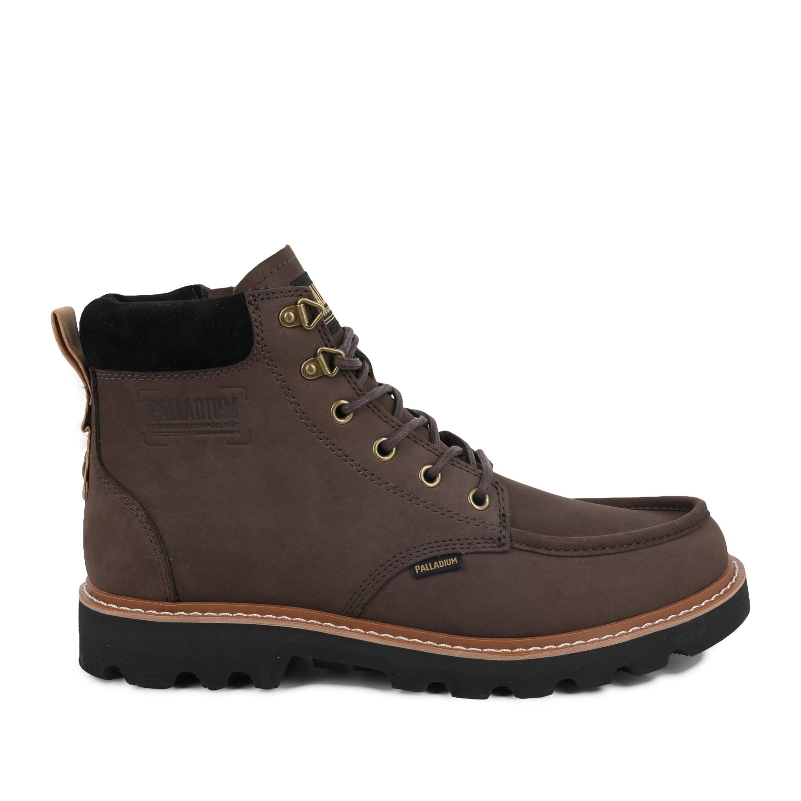 TROOPERLITE GRIT ZIP DARK COCOA