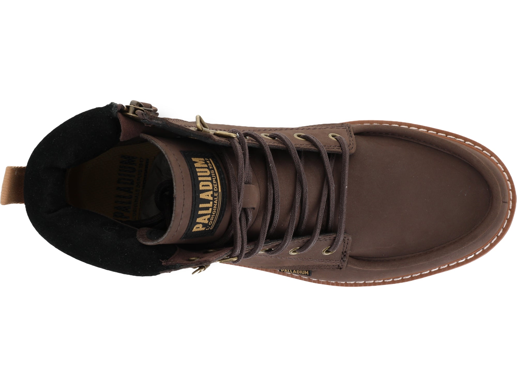 TROOPERLITE GRIT ZIP DARK COCOA