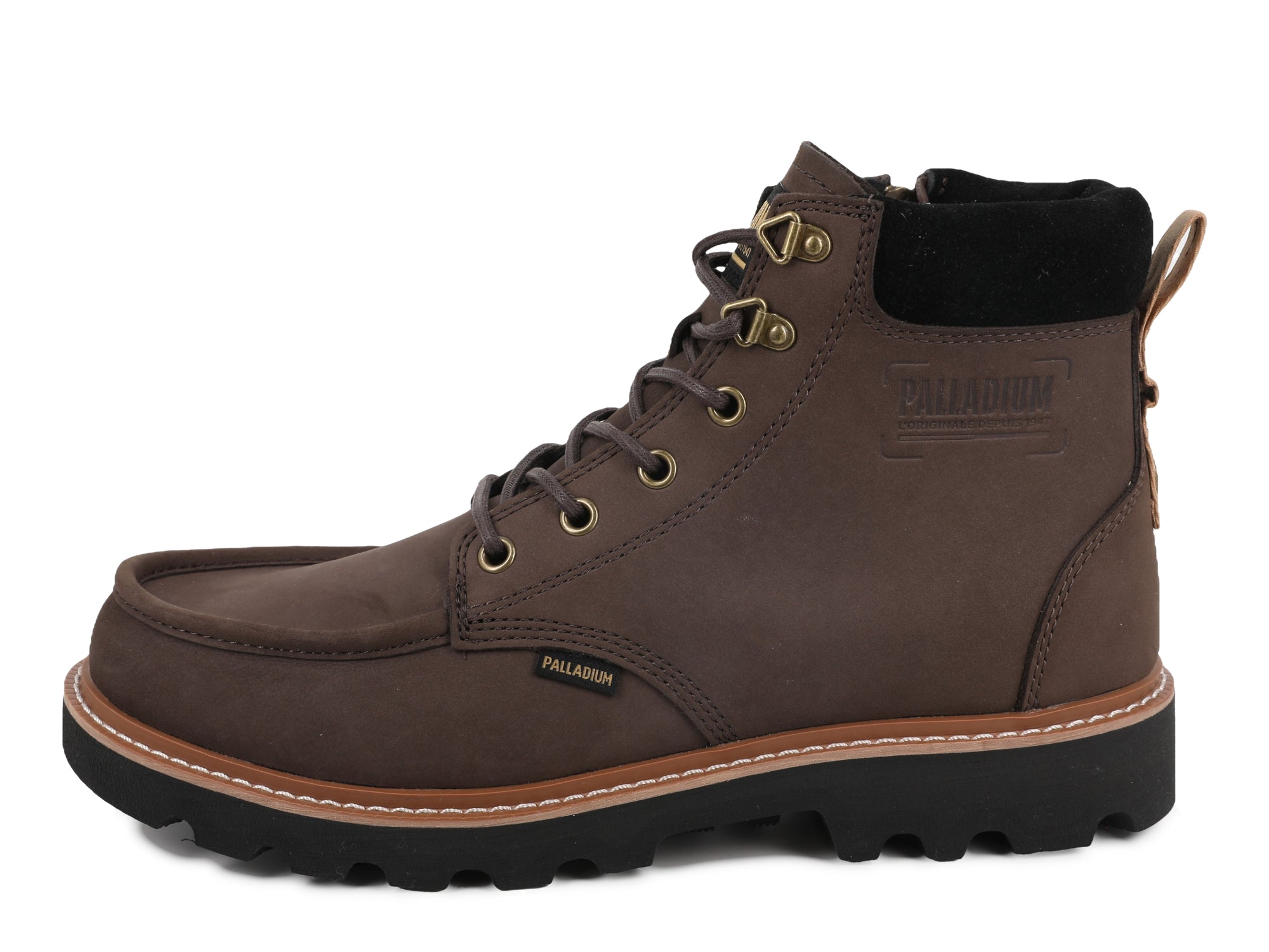 TROOPERLITE GRIT ZIP DARK COCOA