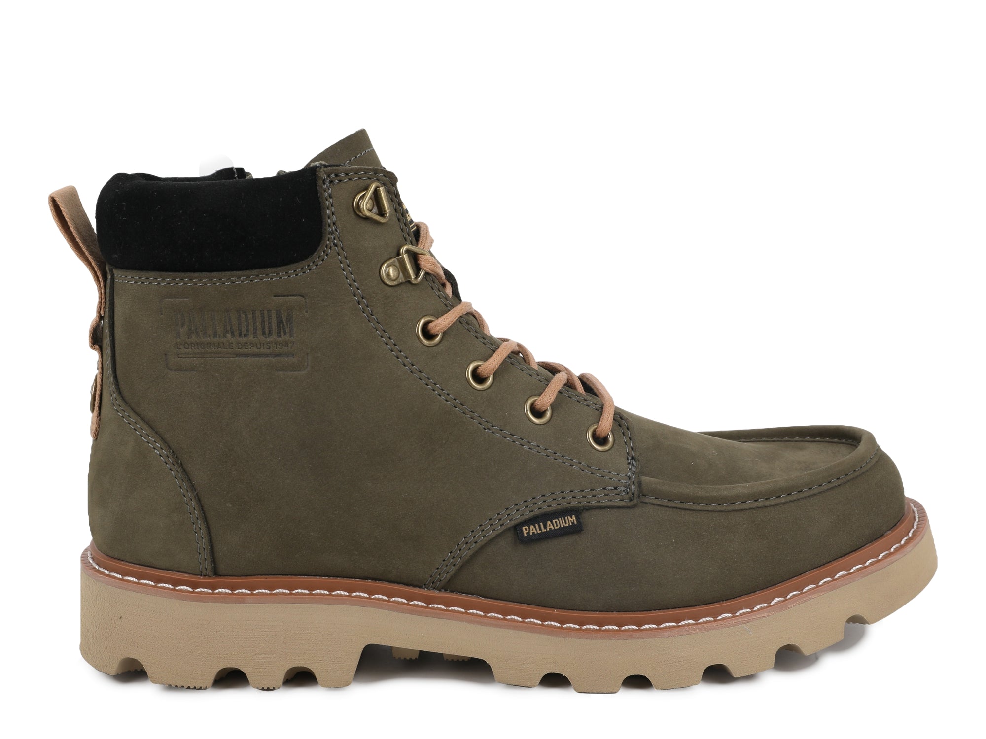 TROOPERLITE GRIT ZIP DEAR BROWN