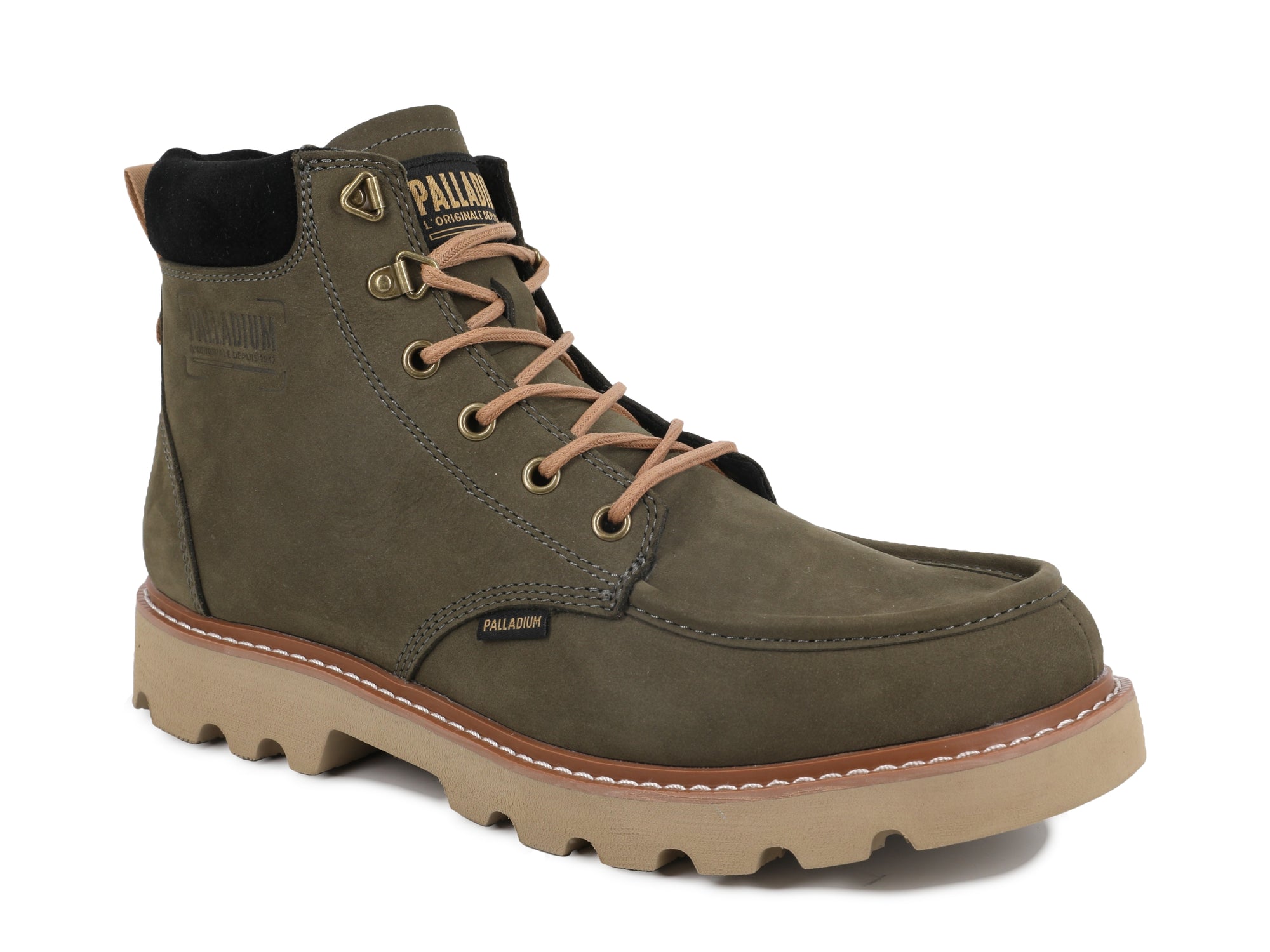 TROOPERLITE GRIT ZIP DEAR BROWN