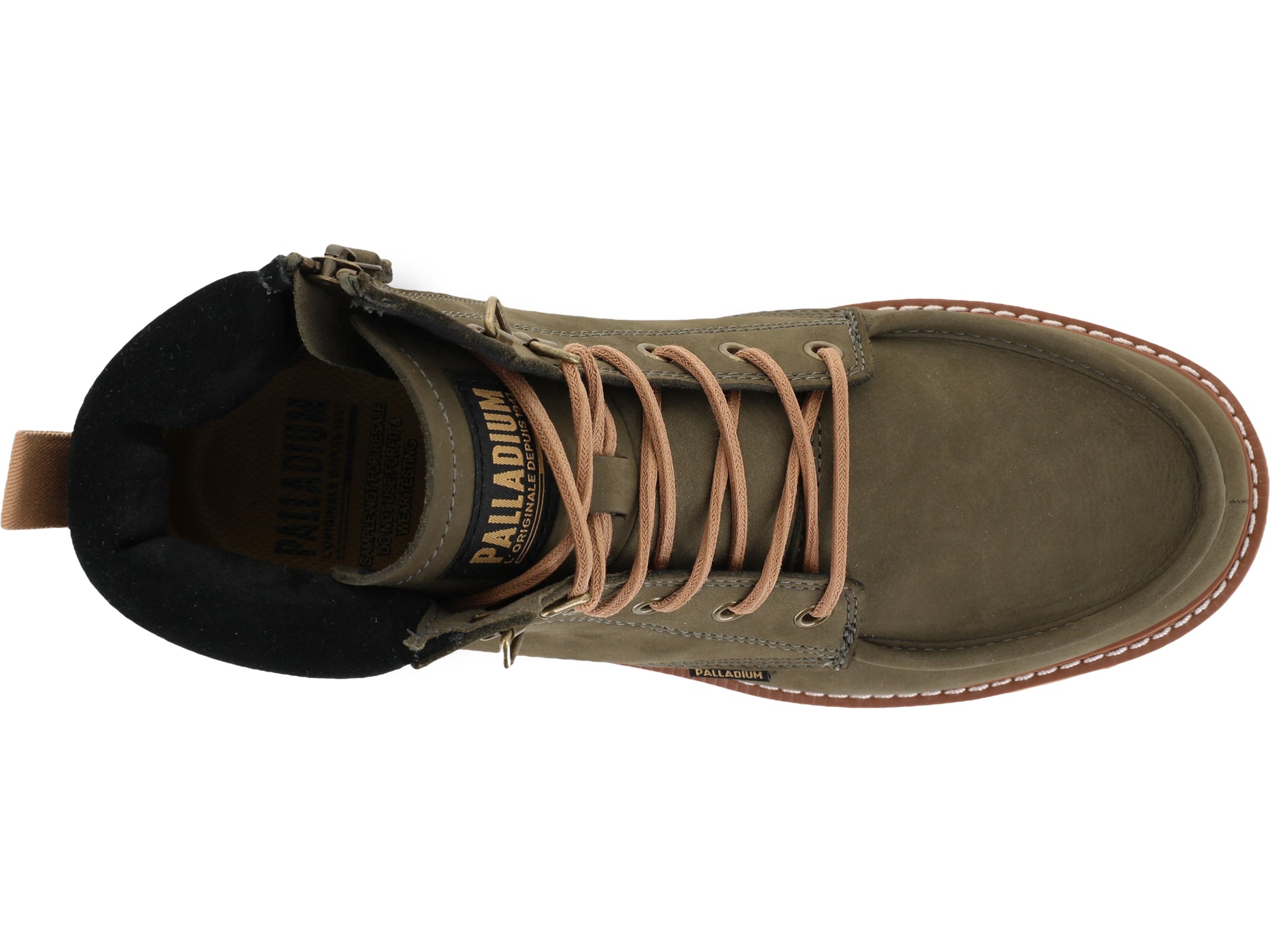 TROOPERLITE GRIT ZIP DEAR BROWN