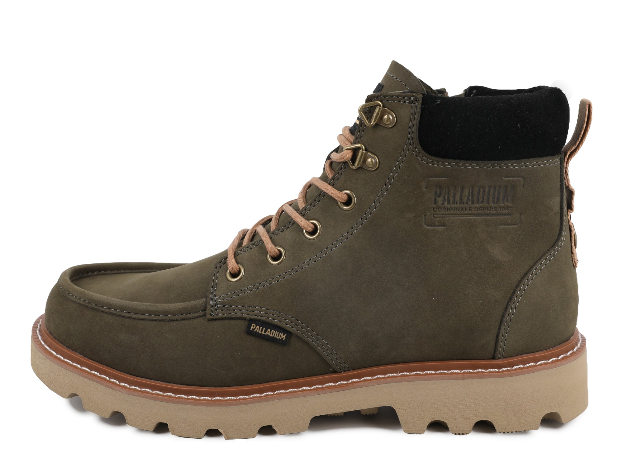 TROOPERLITE GRIT ZIP DEAR BROWN